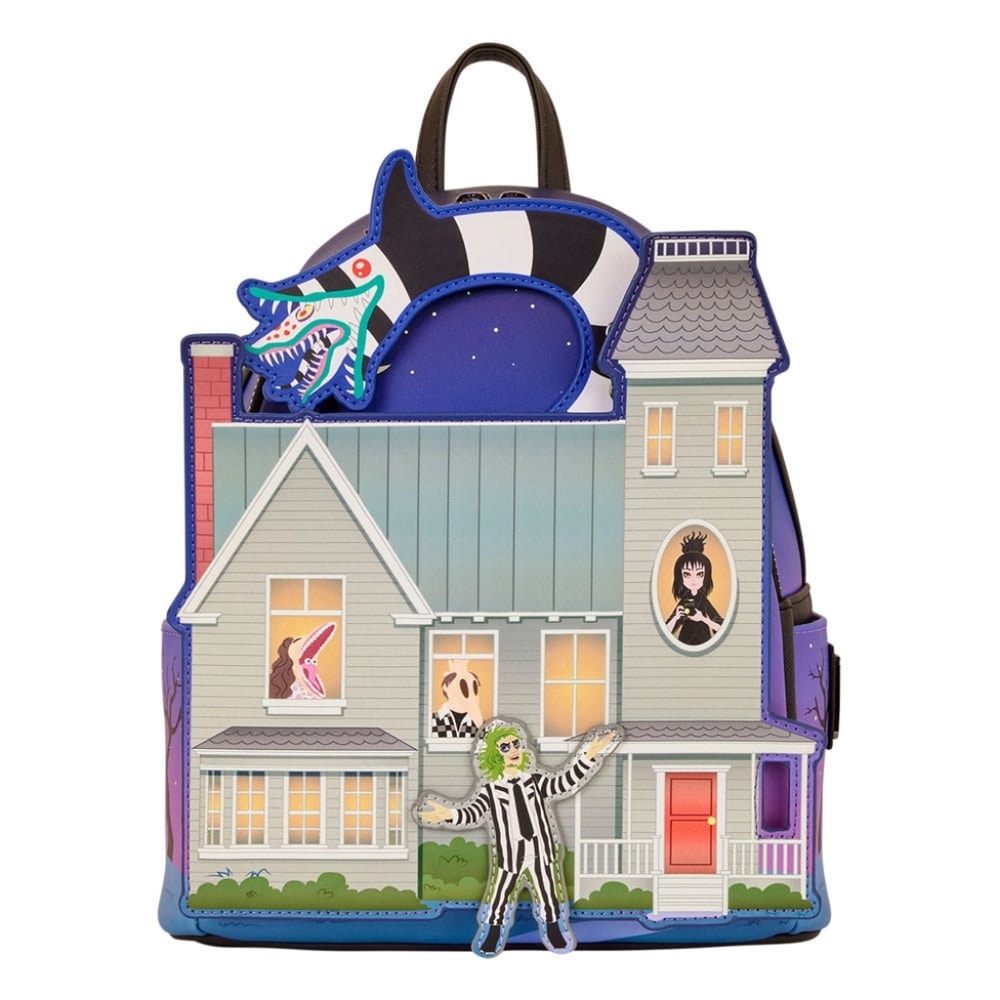 Beetlejuice By Loungefly Mini Backpack - Picture 2 of 5